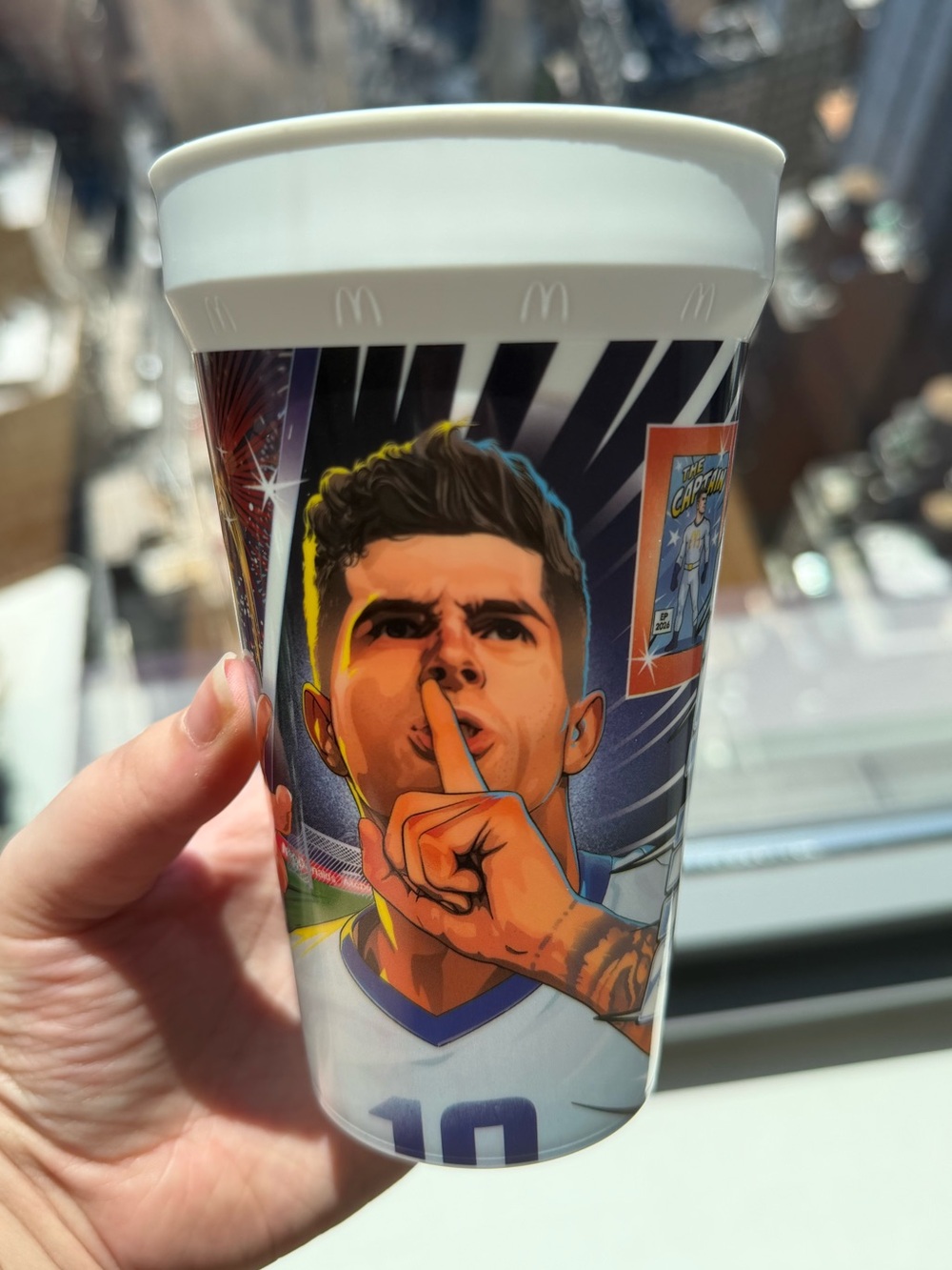 McDonald’s FIFA World Cup 2026 - Christian Pulisic USA - Collectible Cup - NEW